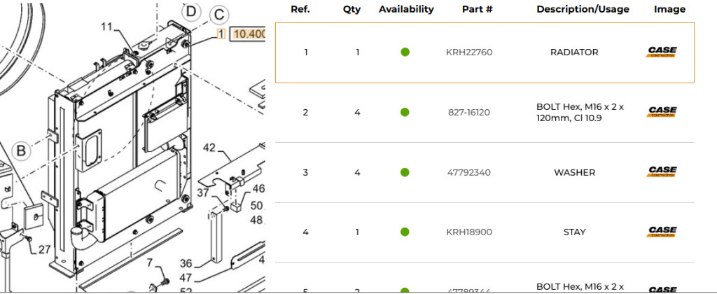 Case – KRH22760