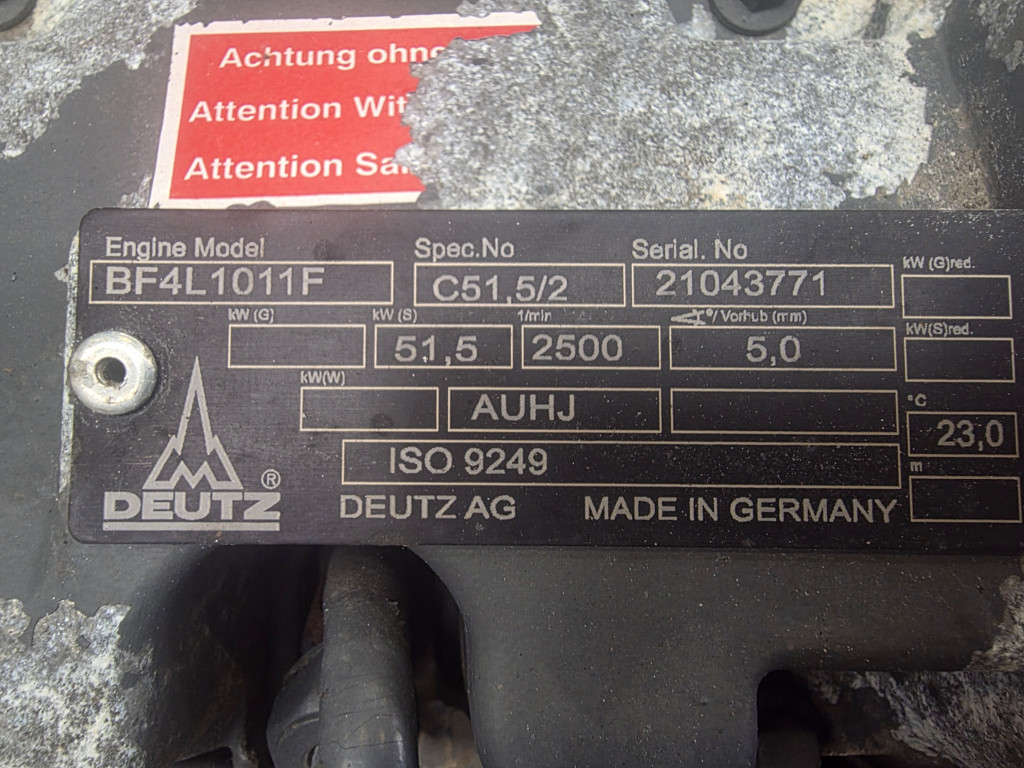 Deutz – BF4L1011F